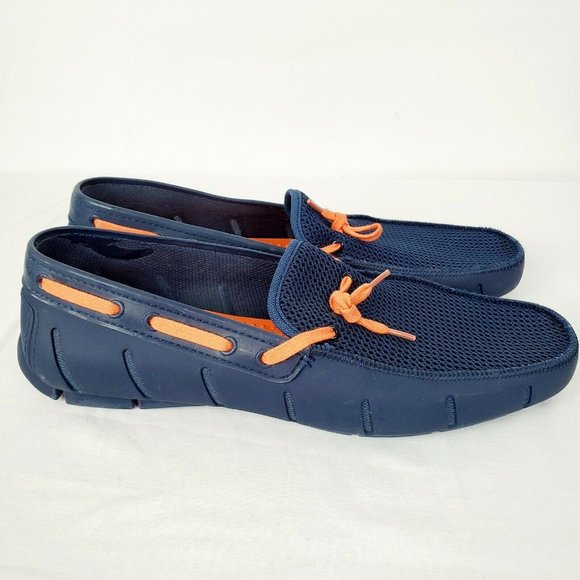 Robert Wayne Shoes Robert Wayne Floats Schooner Blue Rubber Sole